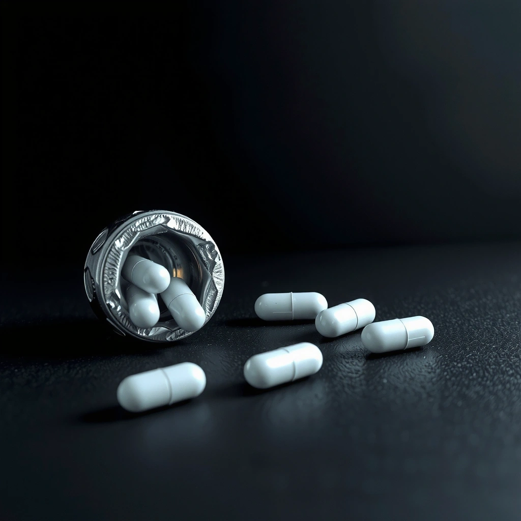 Abstract Silver Structure